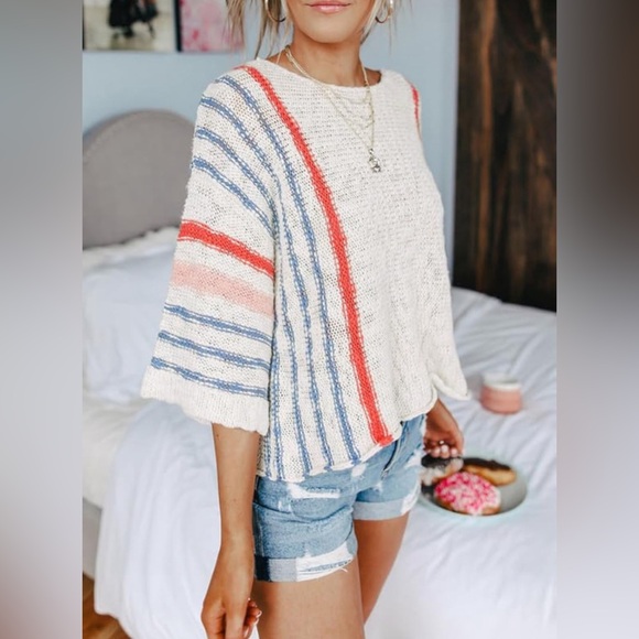 Dokotoo Womens Summer Color Pullover Sweater - Picture 3 of 3